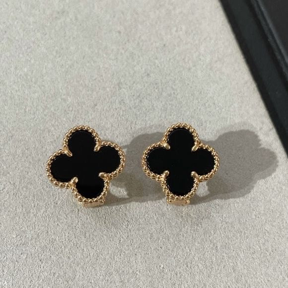 Van Cleef-Inspired Clover Studs ✨