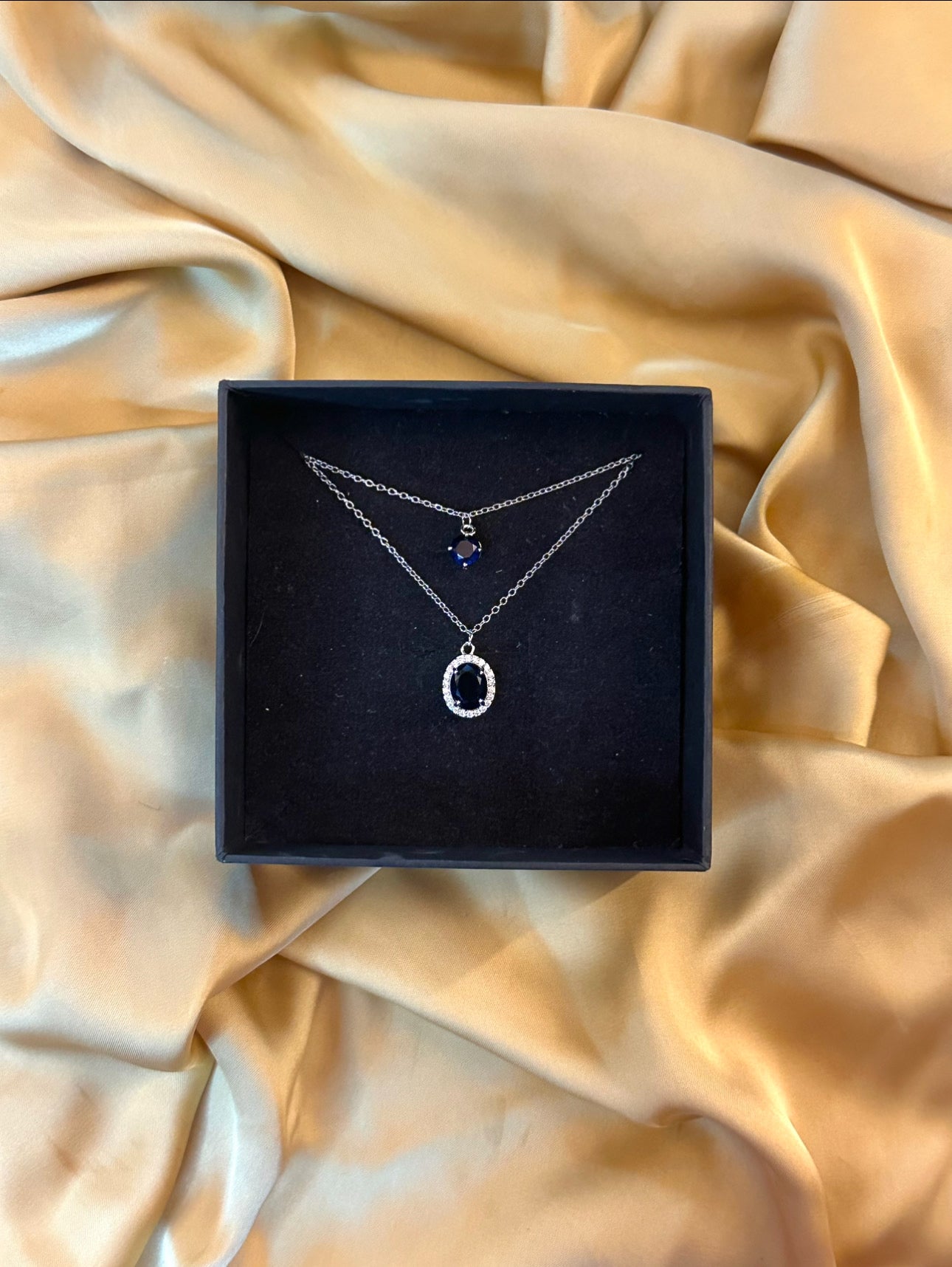 Twilight Blue Charm Pendent ✨