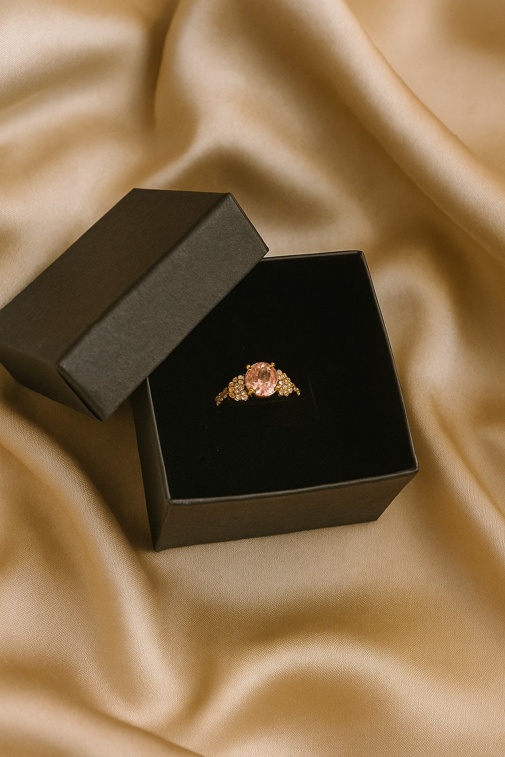 Blush Aura Gold Ring 💍