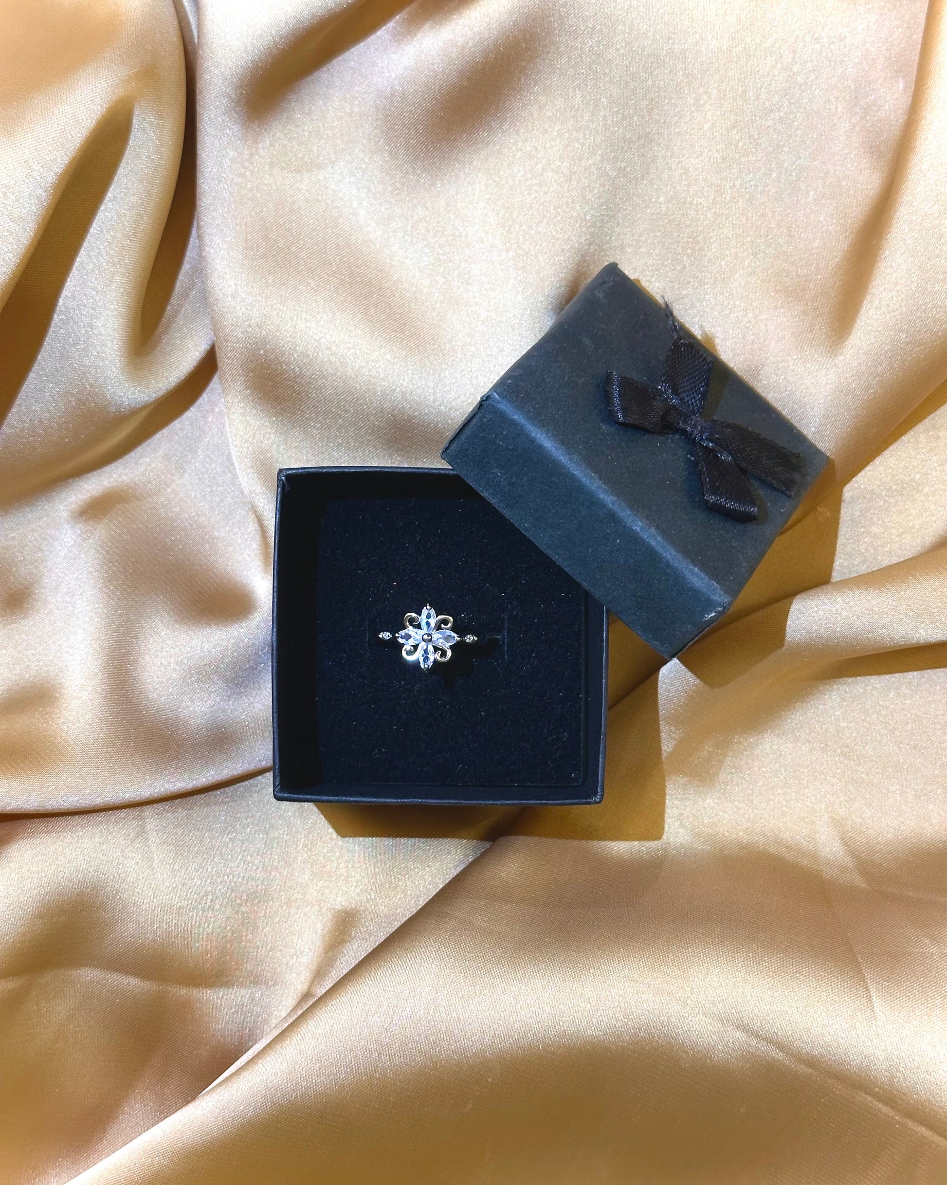 Fleur Frost Silver Ring 💍