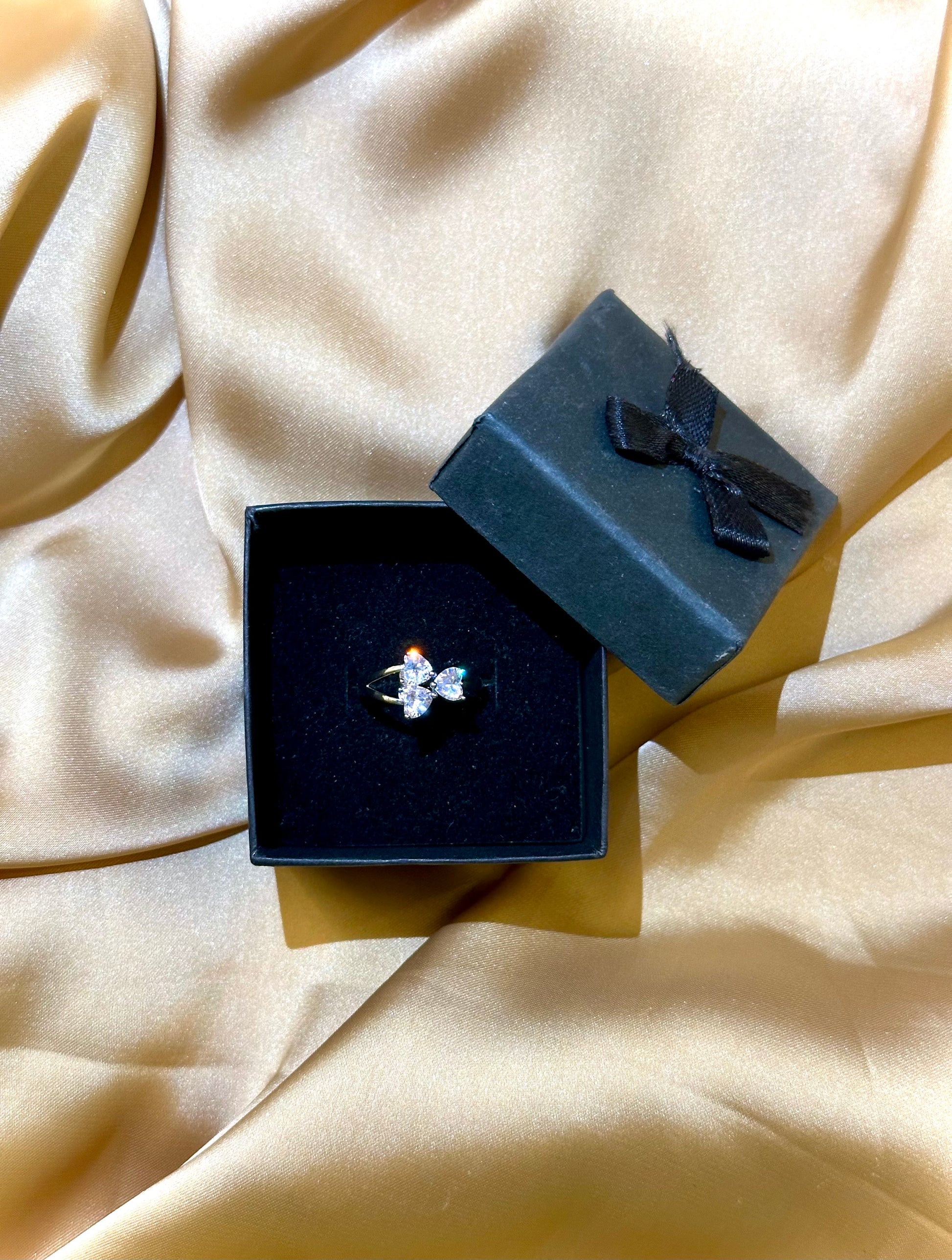 Blossom Luxe Silver Ring đź’Ť